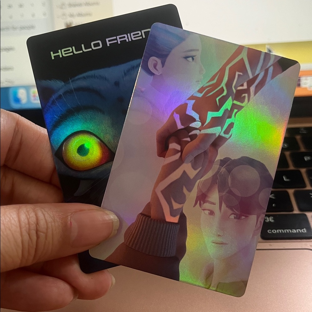 Rare KPop Demon Hunters Saja Boys Trading Card Set